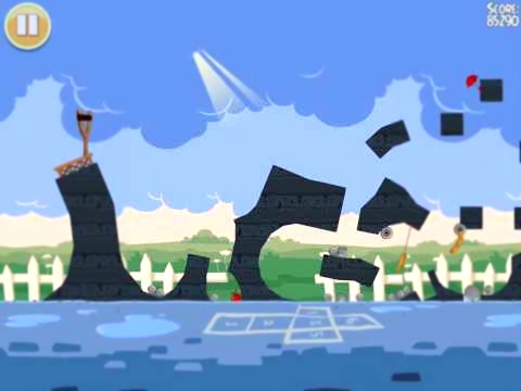 Angry Birds Seasons - Back to School. Bonus Level 3 stars 