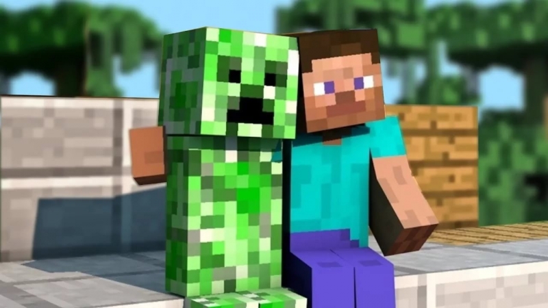 Баста-Мая Игра Minecraft - )