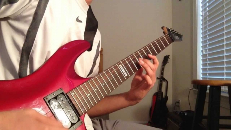 Baan Arkham City Menu Theme Guitar Cover