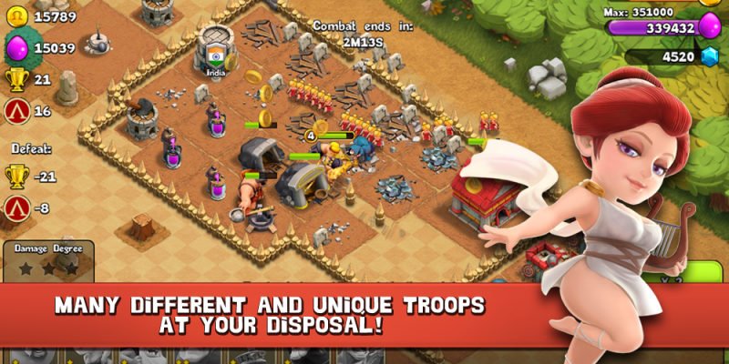 Clash of Clans - СПАРТА-КЛЕША