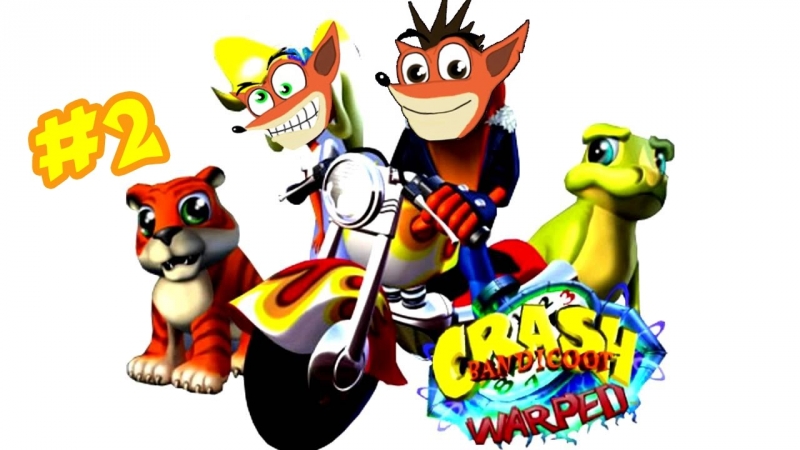 01 Crash Bandicoot Warped Title