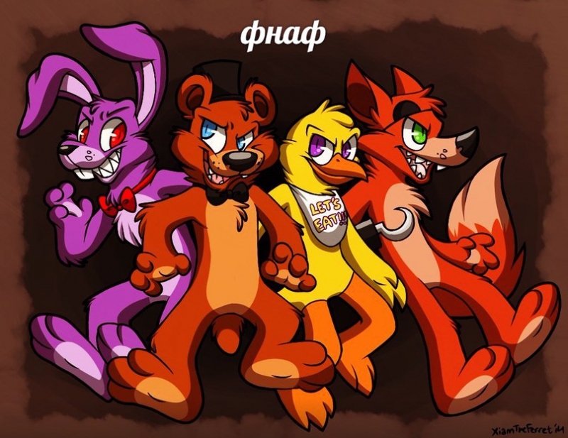 фнаф 1 - Five Nights at Freddy's - песня марионетки русская