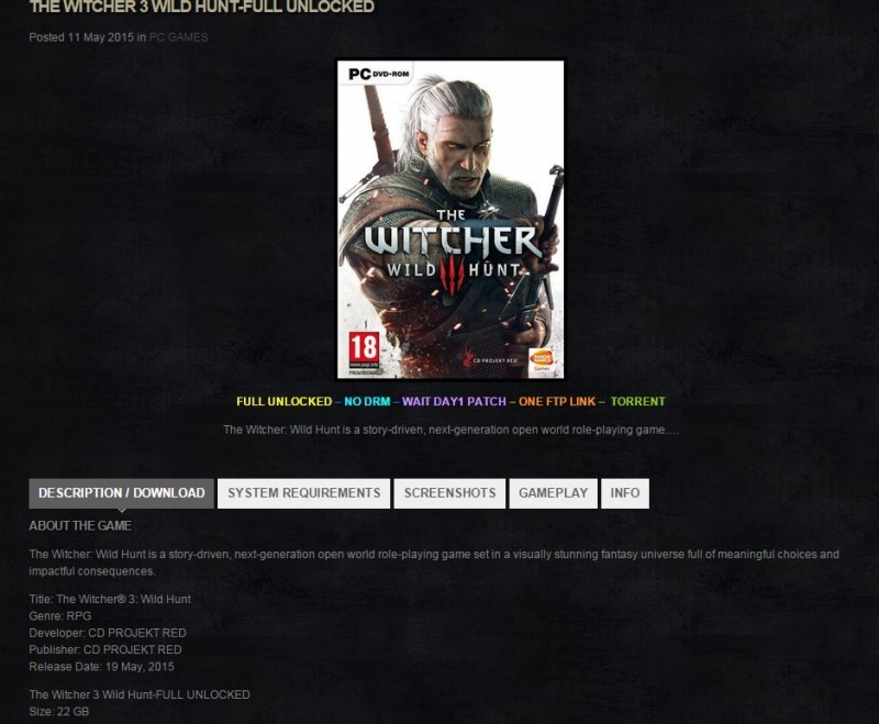 OST Ведьмак 3 Дикая Охота / The Witcher 3 Wild Hunt) - Велен